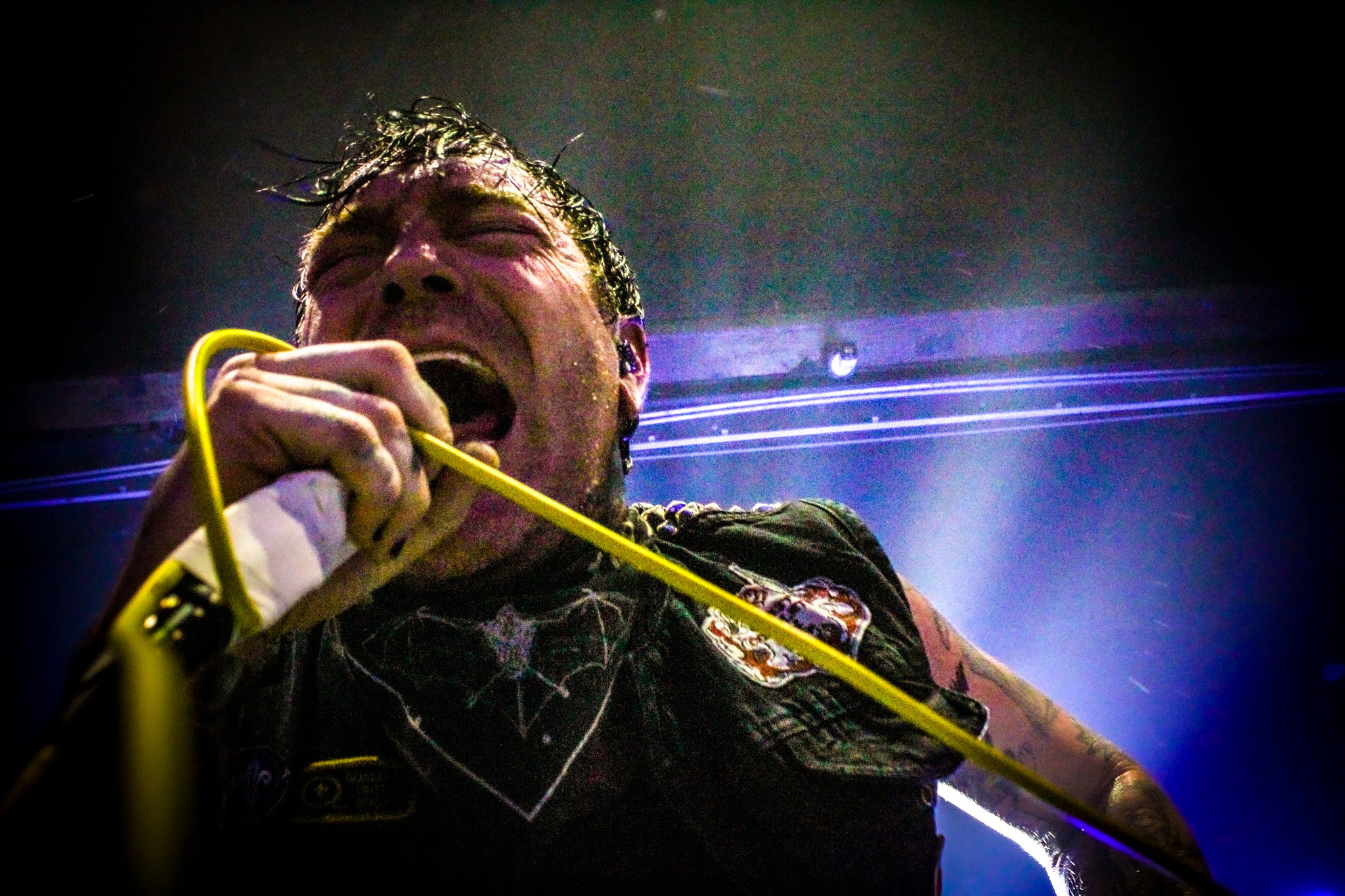 Alesana em São Paulo. Crédito: Marcela Lorenzetti