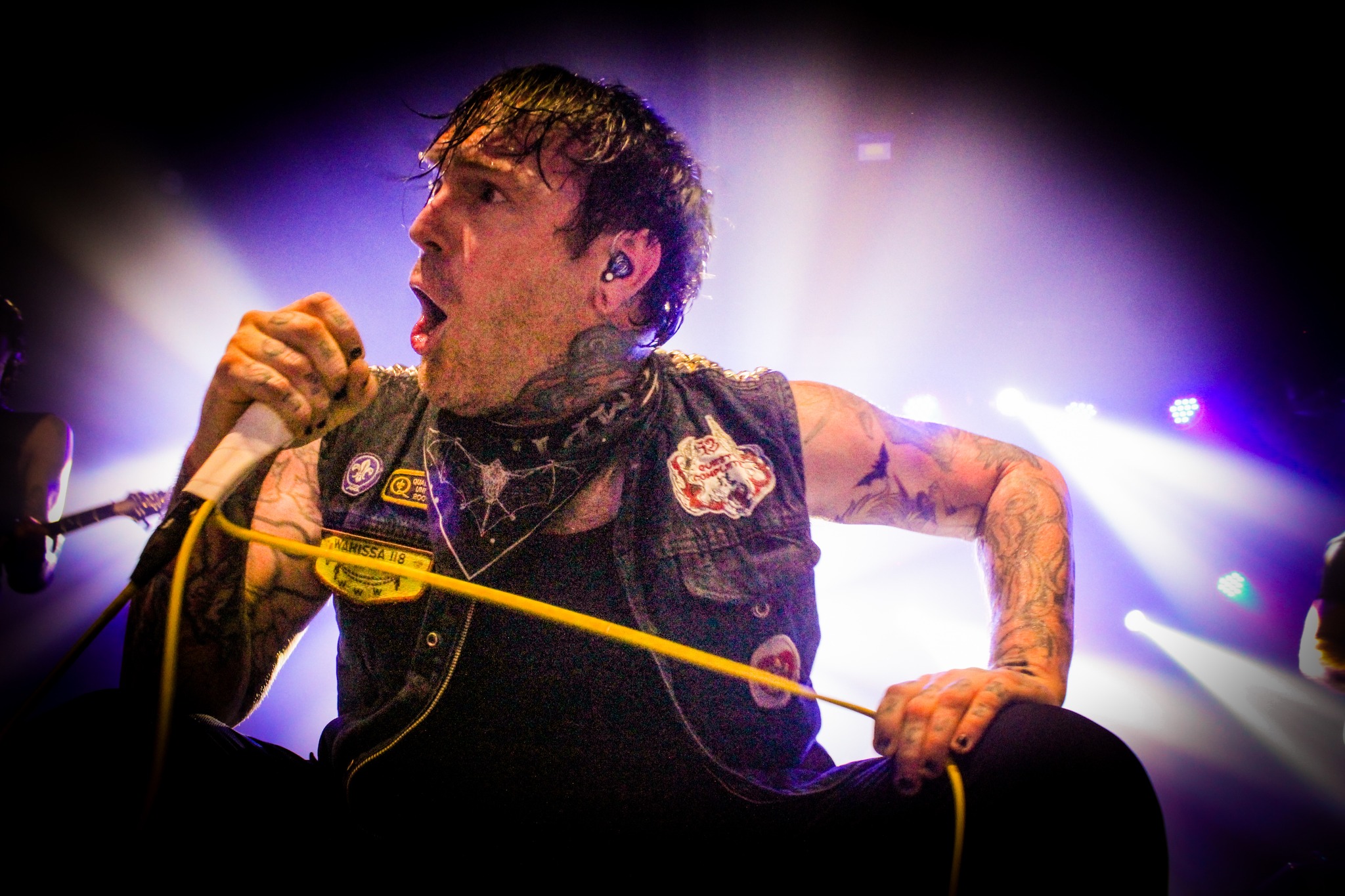 Alesana em São Paulo. Crédito: Marcela Lorenzetti