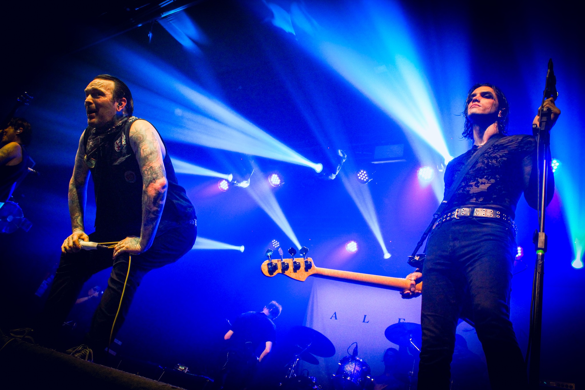Alesana em São Paulo. Crédito: Marcela Lorenzetti