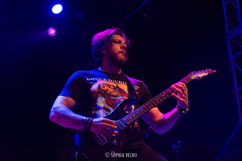 Clash Bulldog's abrindo para Bruce Dickinson em Porto Alegre. Crédito: Sophia Velho