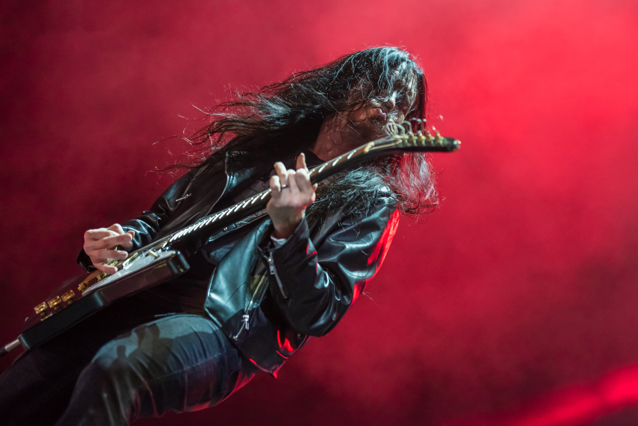 Gene Simmons no Summer Breeze 2024. Crédito: Leca Suzuki