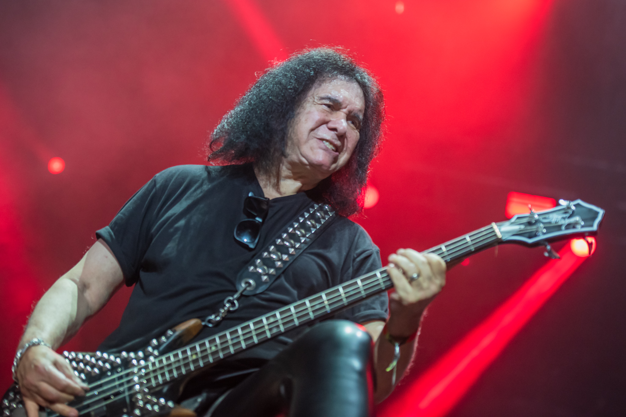 Gene Simmons no Summer Breeze 2024. Crédito: Leca Suzuki