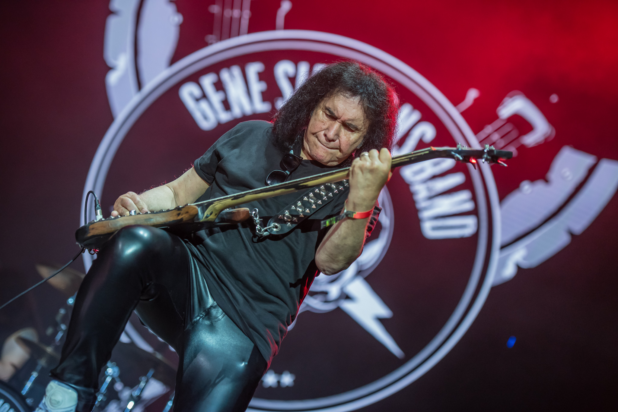 Gene Simmons no Summer Breeze 2024. Crédito: Leca Suzuki