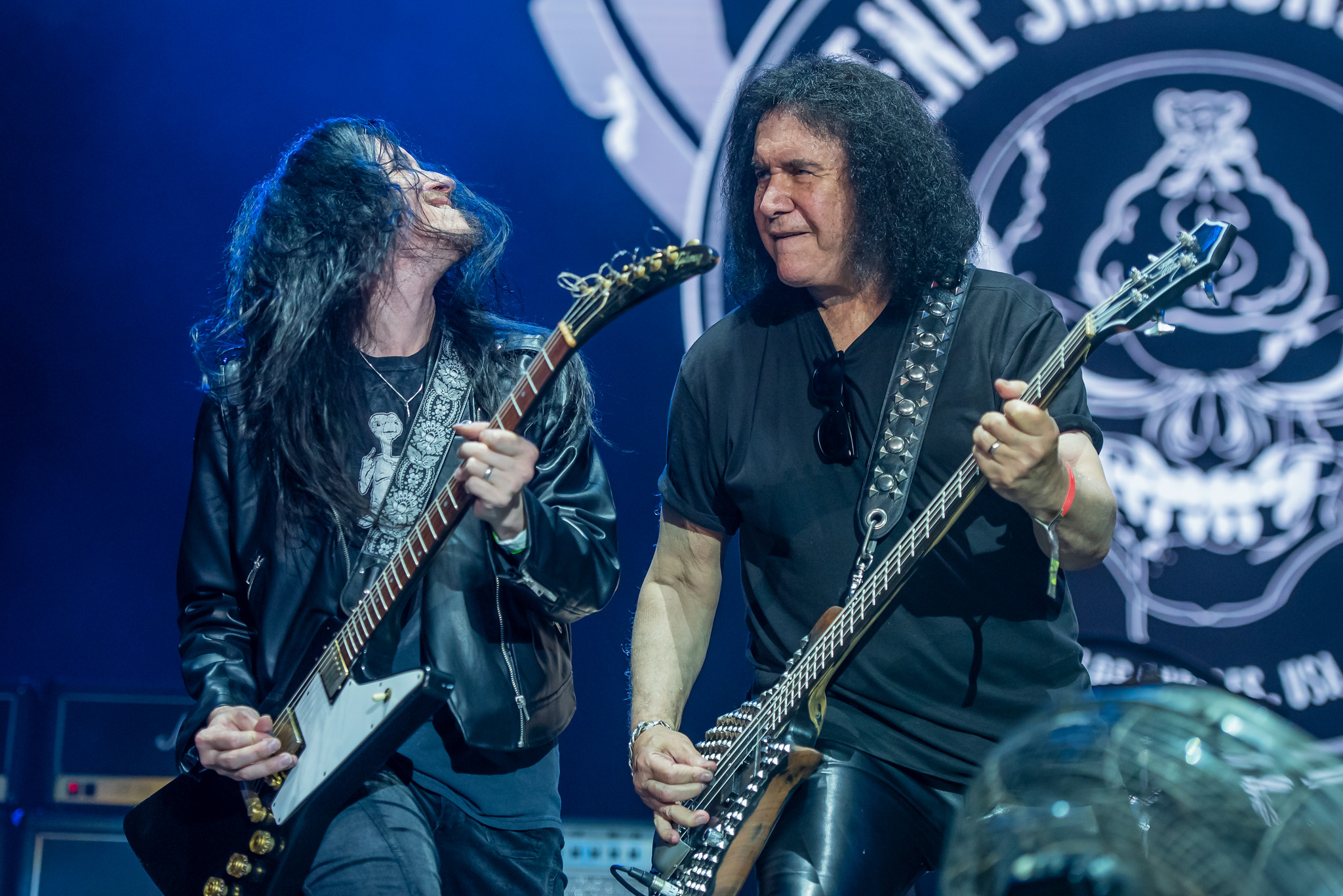 Gene Simmons no Summer Breeze 2024. Crédito: Leca Suzuki