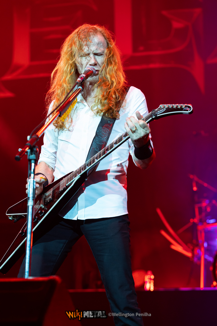 Megadeth em São Paulo. Crédito: Wellington Penilha