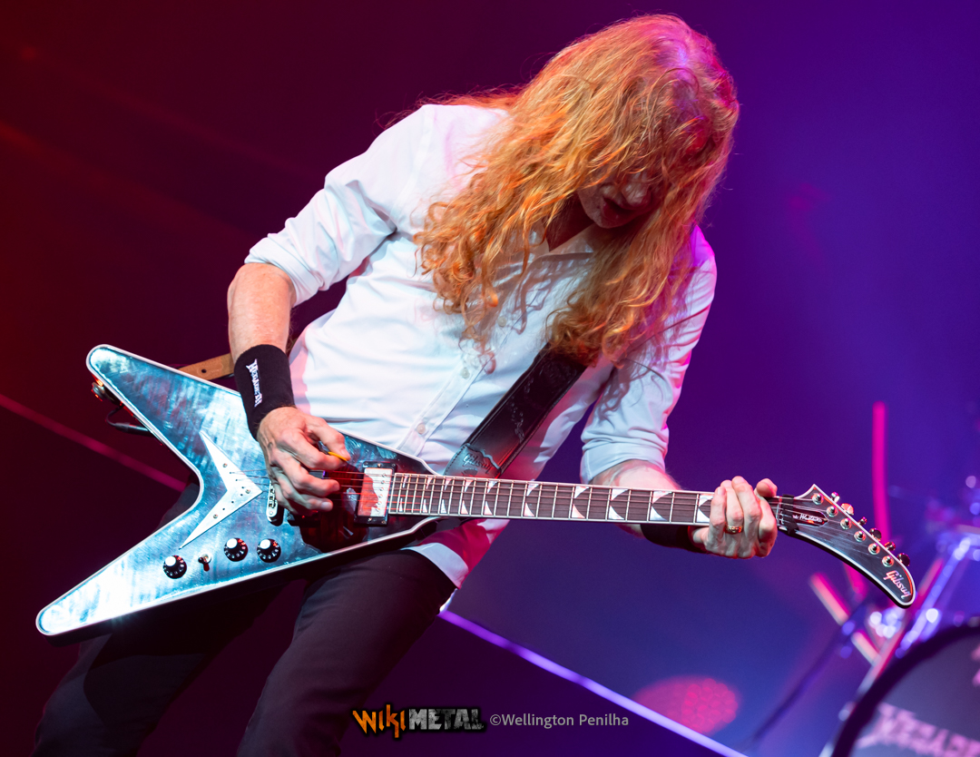 Megadeth em São Paulo. Crédito: Wellington Penilha