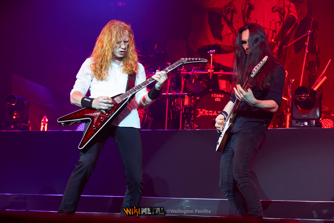 Megadeth em São Paulo. Crédito: Wellington Penilha