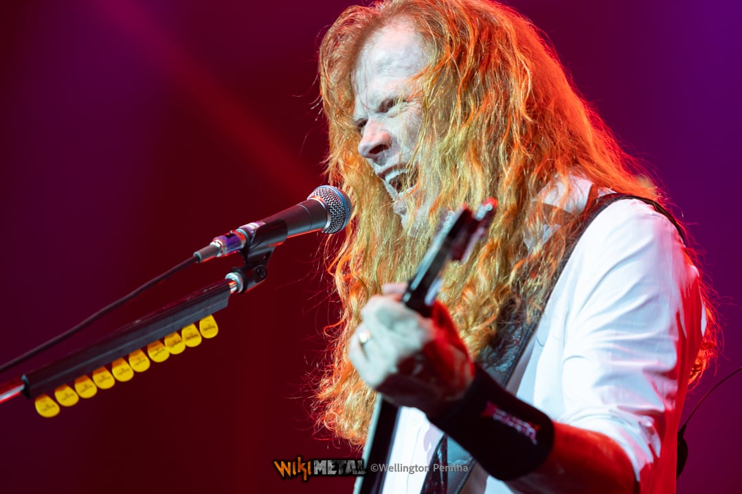 Megadeth em São Paulo. Crédito: Wellington Penilha