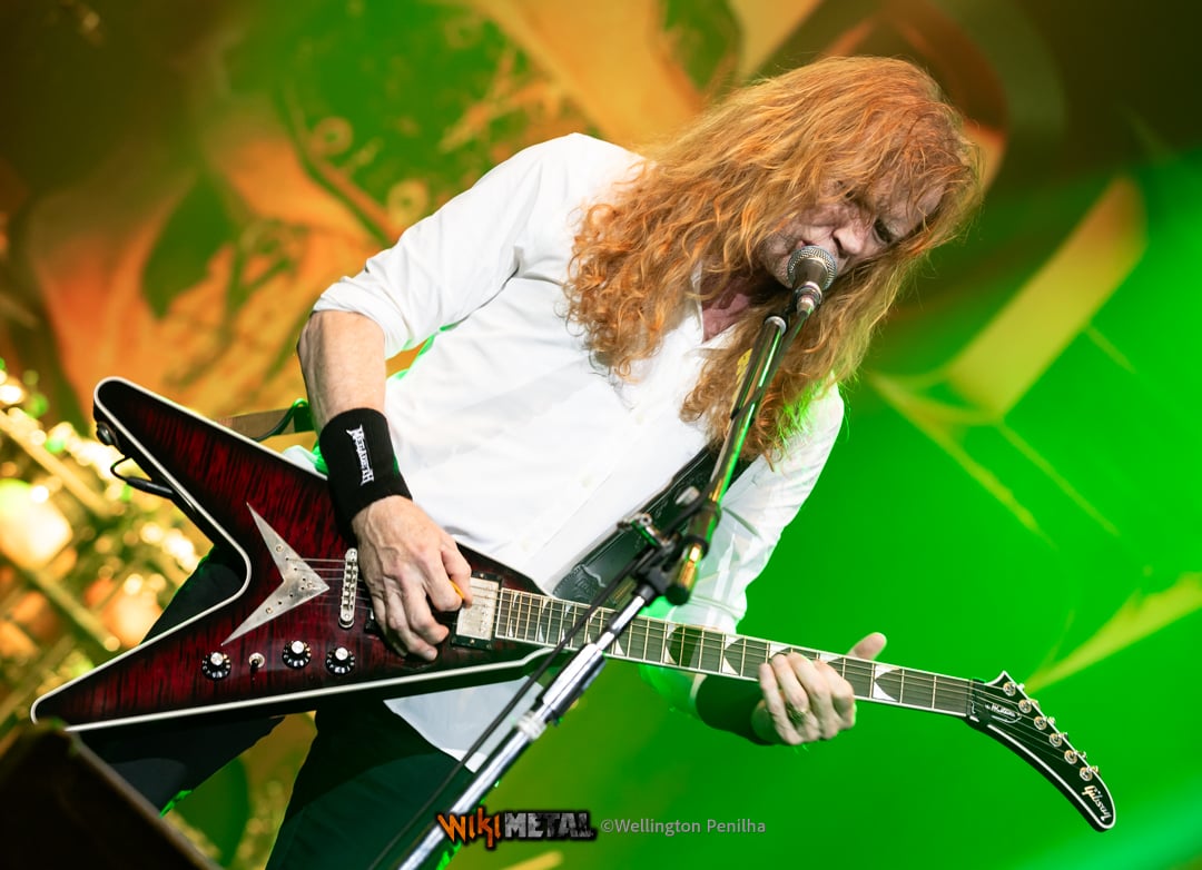 Megadeth em São Paulo. Crédito: Wellington Penilha