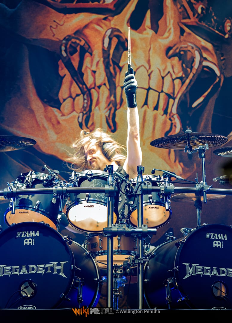 Megadeth em São Paulo. Crédito: Wellington Penilha