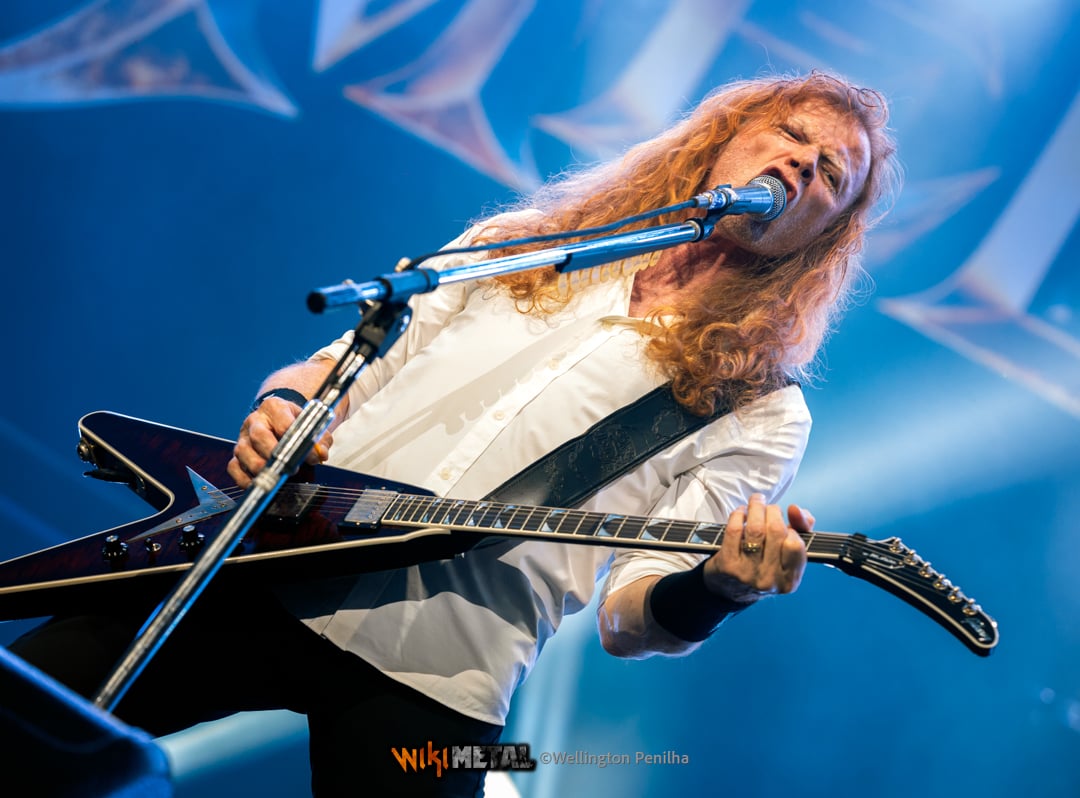 Megadeth em São Paulo. Crédito: Wellington Penilha