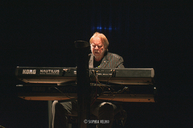 Rick Wakeman em Porto Alegre. Crédito: Sophia Velho