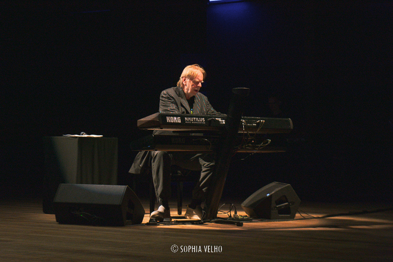Rick Wakeman em Porto Alegre. Crédito: Sophia Velho