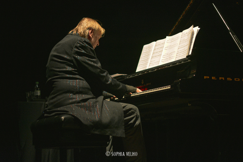 Rick Wakeman em Porto Alegre. Crédito: Sophia Velho