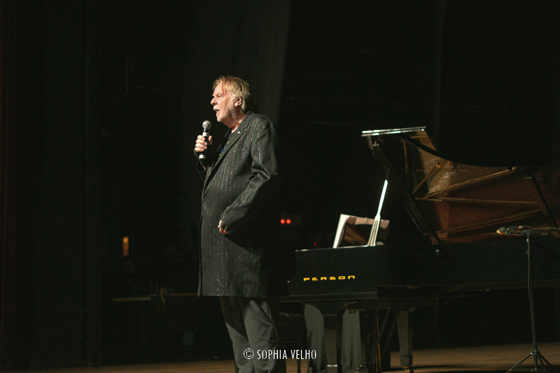 Rick Wakeman em Porto Alegre. Crédito: Sophia Velho