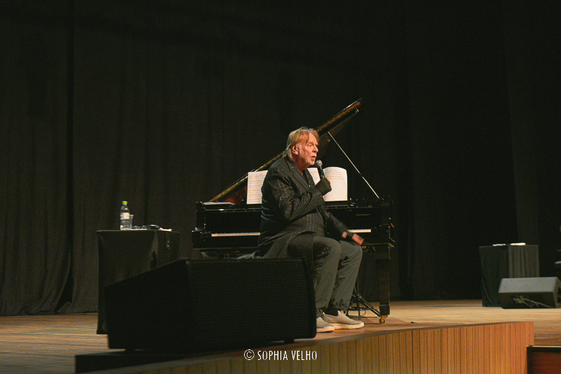 Rick Wakeman em Porto Alegre. Crédito: Sophia Velho