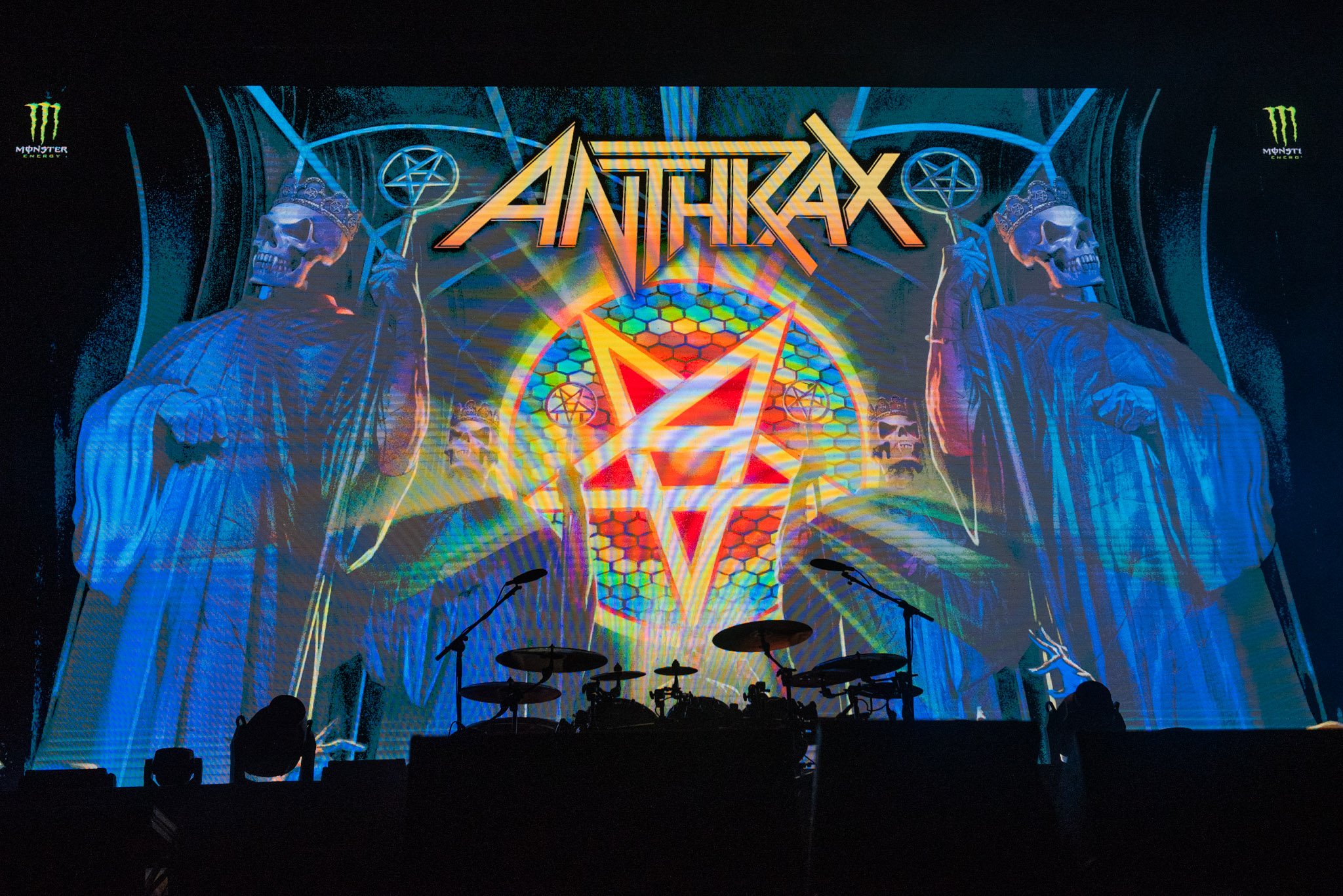 Anthrax no Summer Breeze 2024. Crédito: Leca Suzuki
