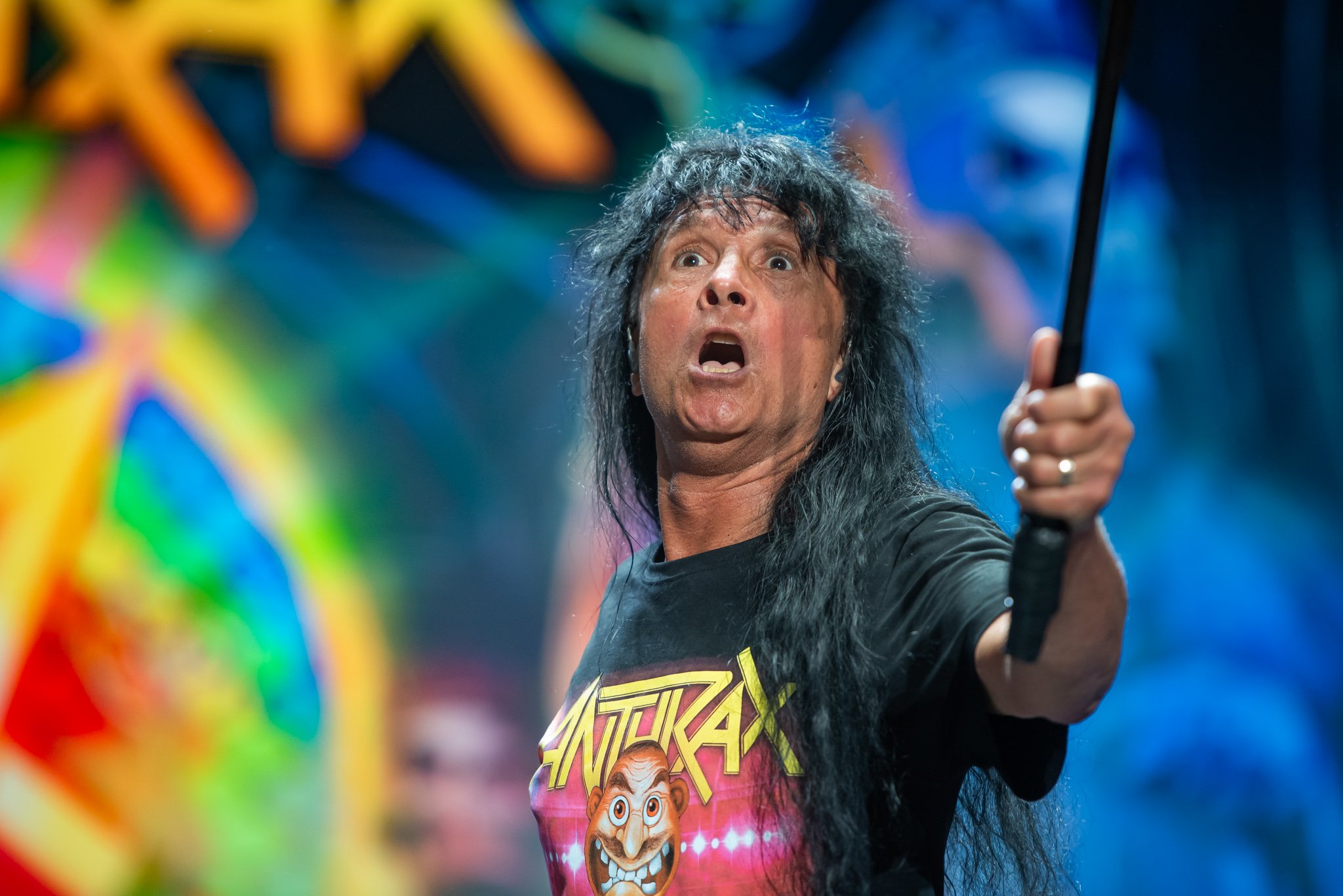 Anthrax no Summer Breeze 2024. Crédito: Leca Suzuki