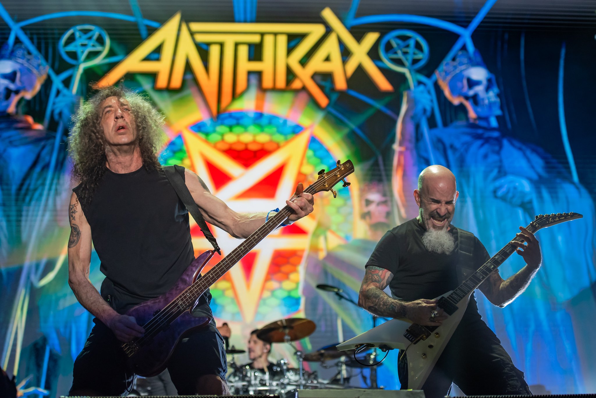 Anthrax no Summer Breeze 2024. Crédito: Leca Suzuki