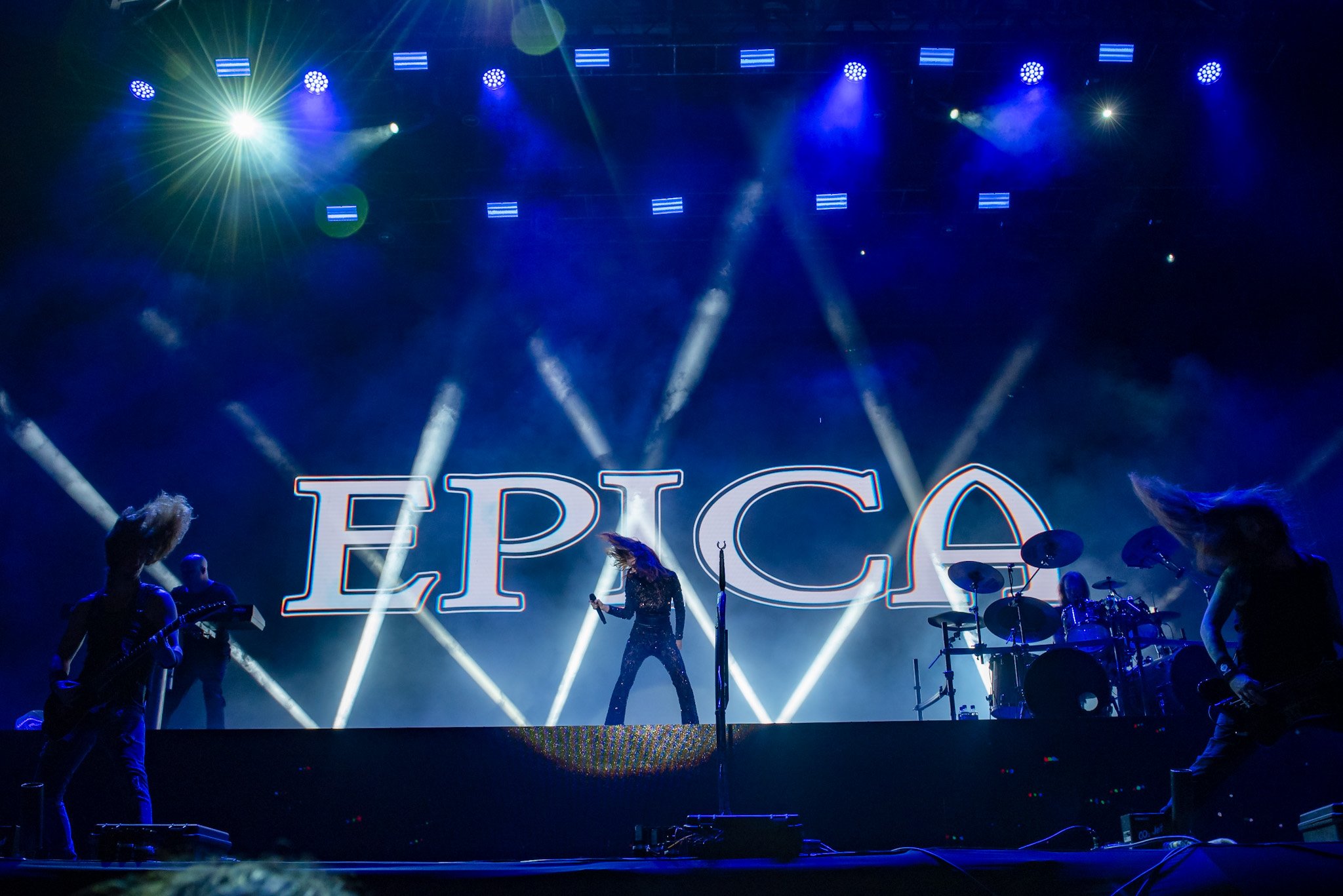 Epica no Summer Breeze 2024. Crédito: Leca Suzuki