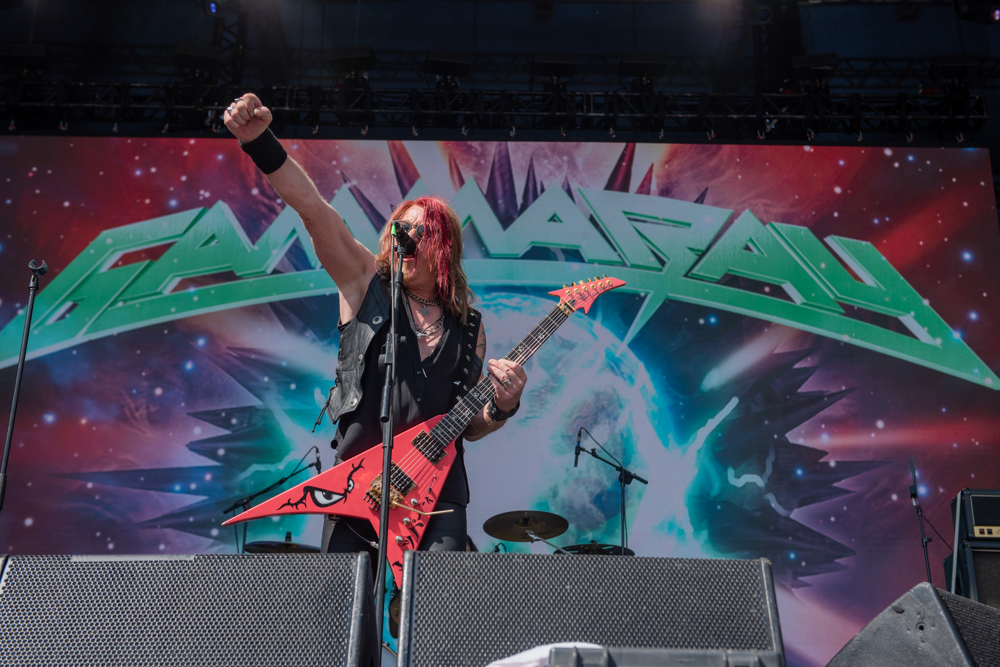 Gamma Ray no Summer Breeze 2024. Crédito: Leca Suzuki