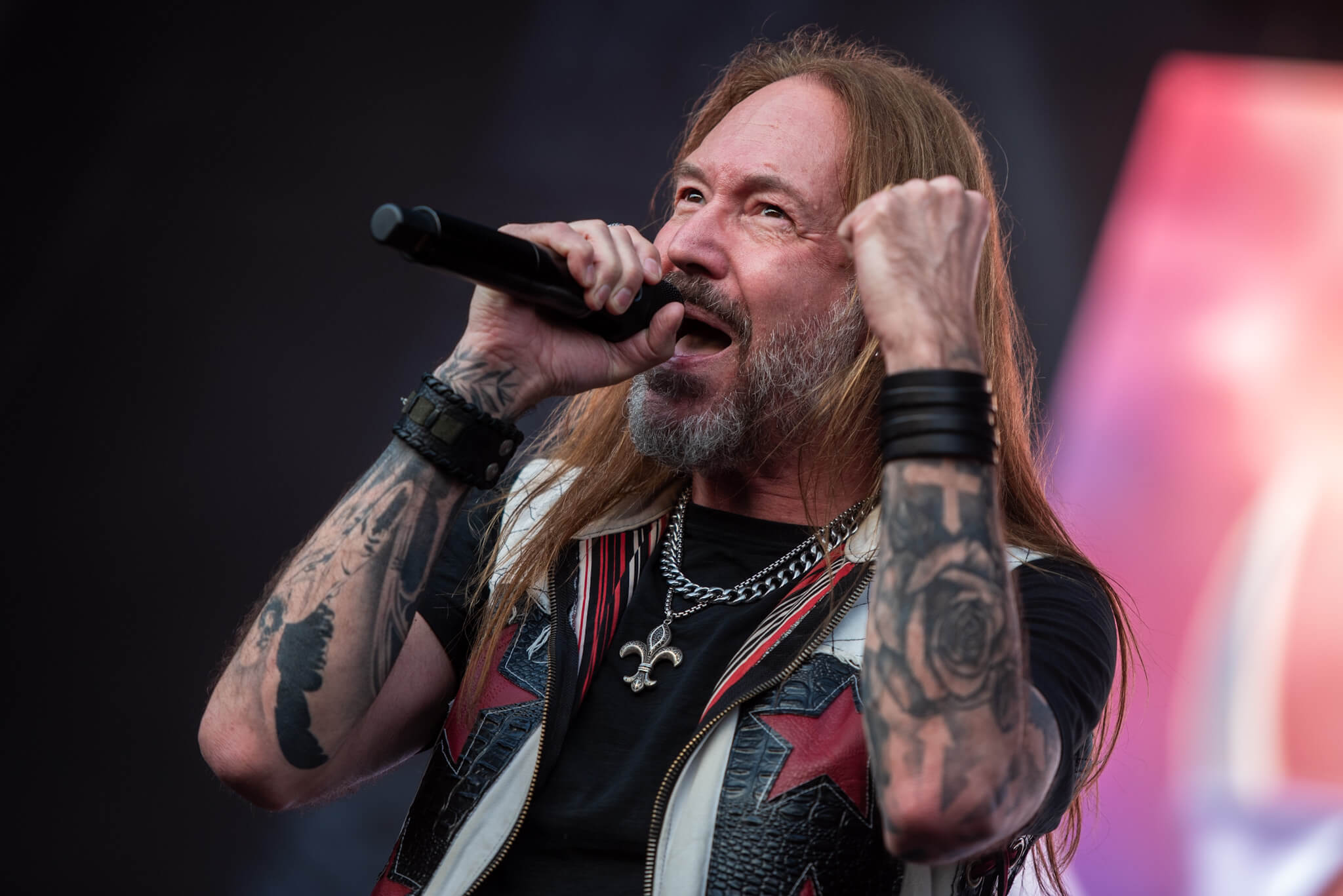 Hammerfall no Summer Breeze 2024. Crédito: Leca Suzuki