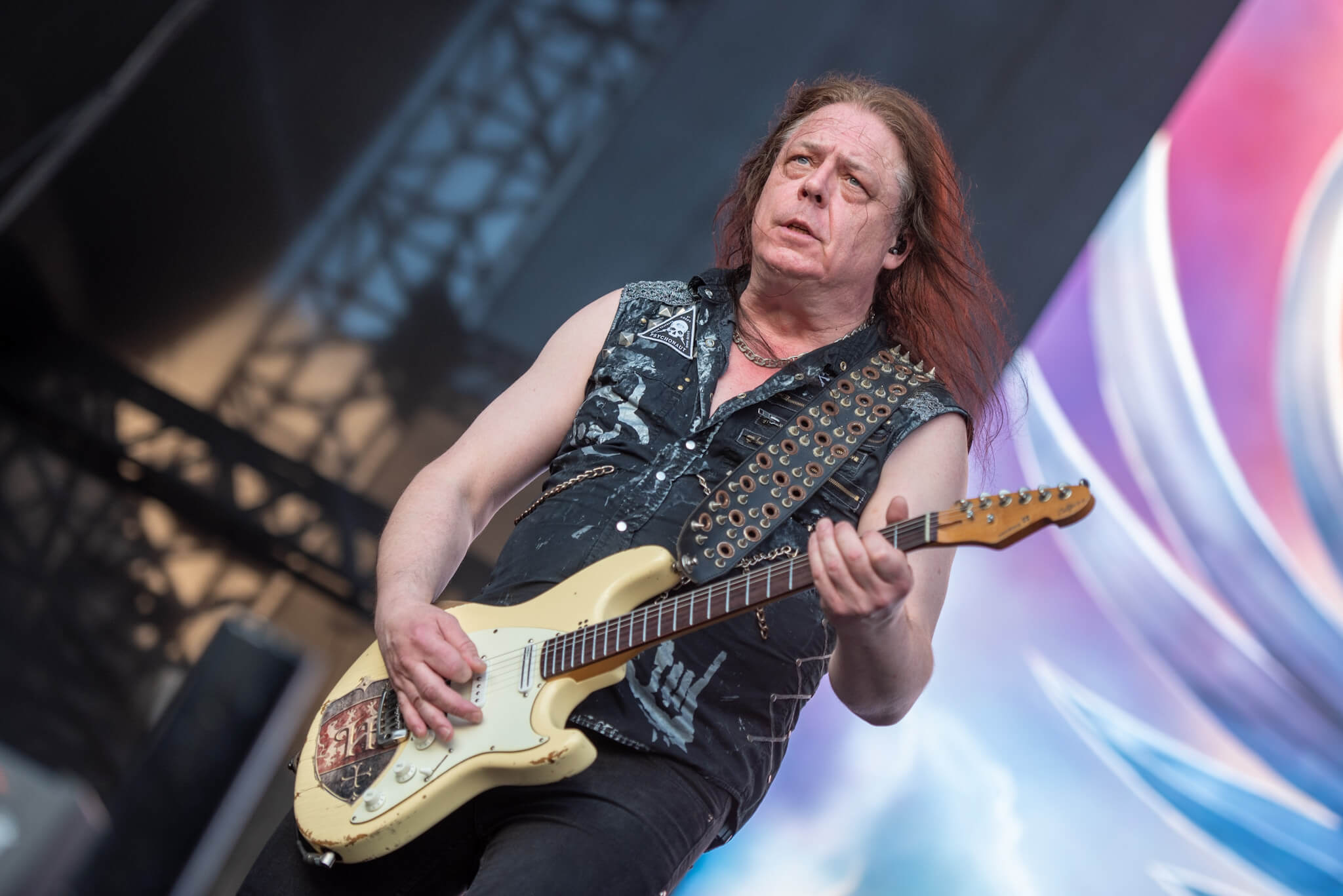 Hammerfall no Summer Breeze 2024. Crédito: Leca Suzuki