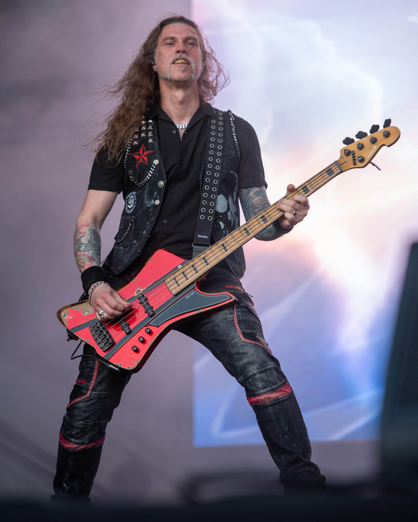 Hammerfall no Summer Breeze 2024. Crédito: Leca Suzuki