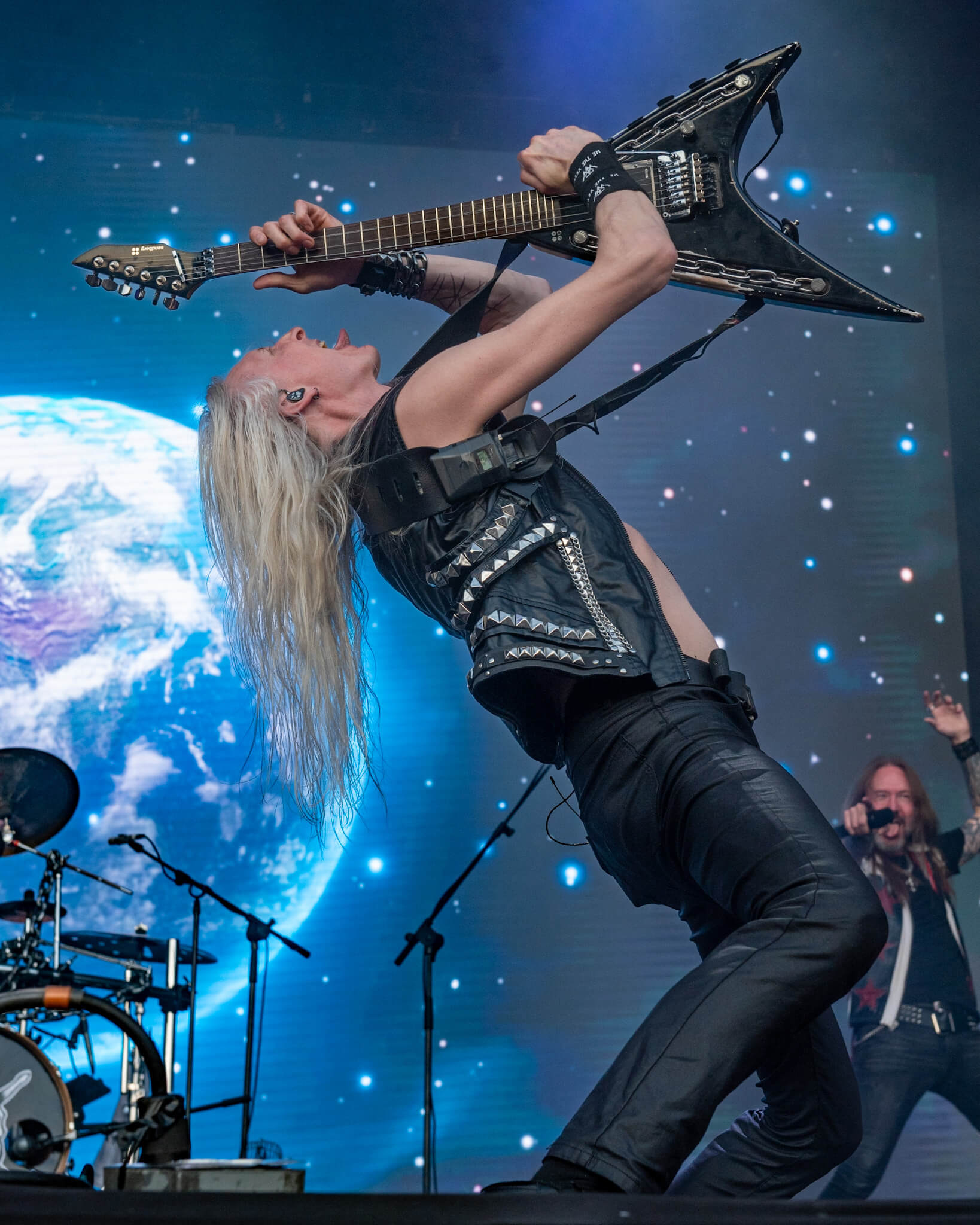 Hammerfall no Summer Breeze 2024. Crédito: Leca Suzuki