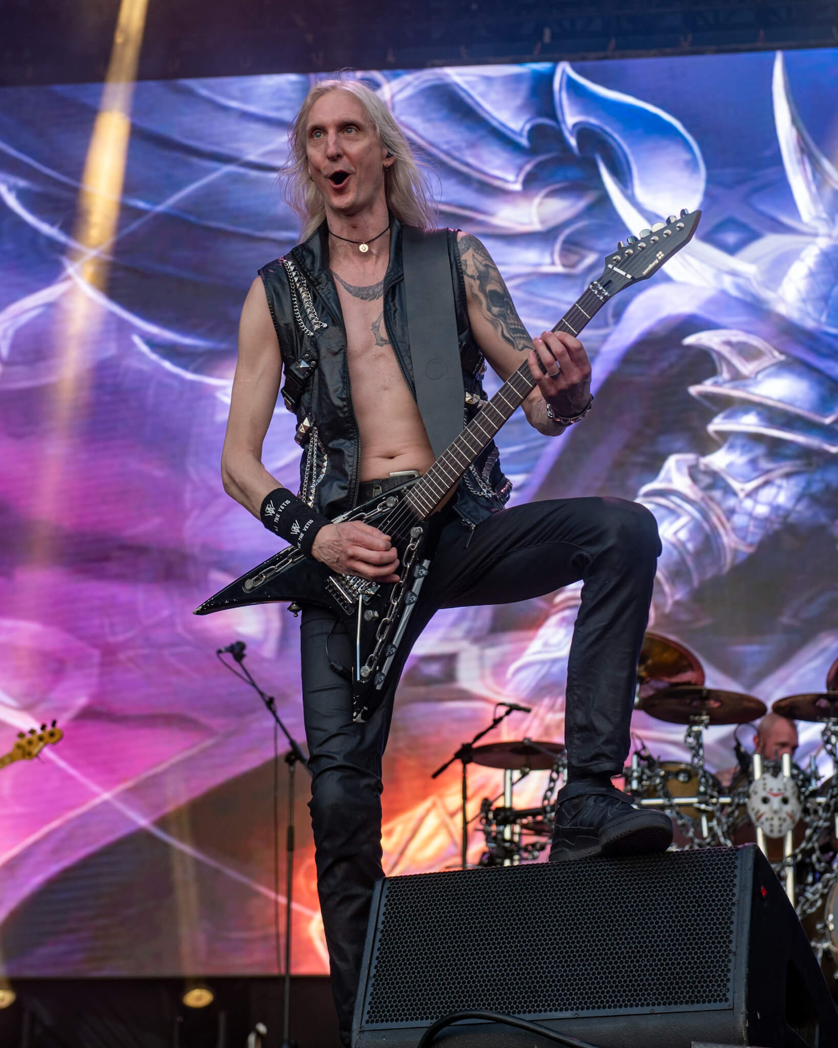 Hammerfall no Summer Breeze 2024. Crédito: Leca Suzuki