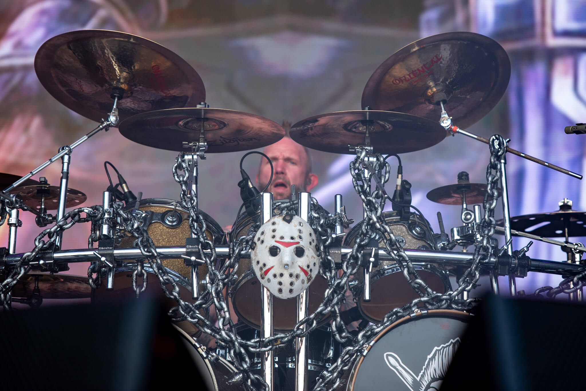 Hammerfall no Summer Breeze 2024. Crédito: Leca Suzuki
