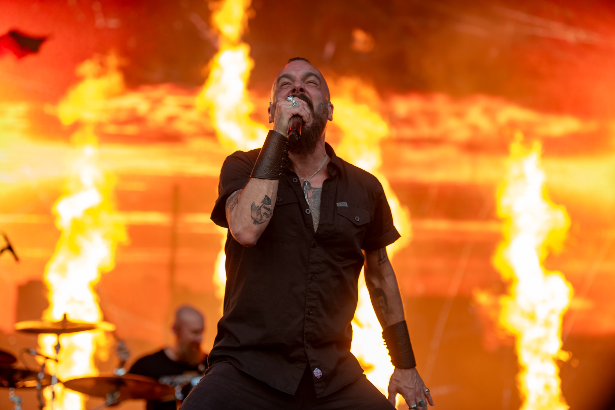 Killswitch Engage no Summer Breeze 2024. Crédito: Leca Suzuki