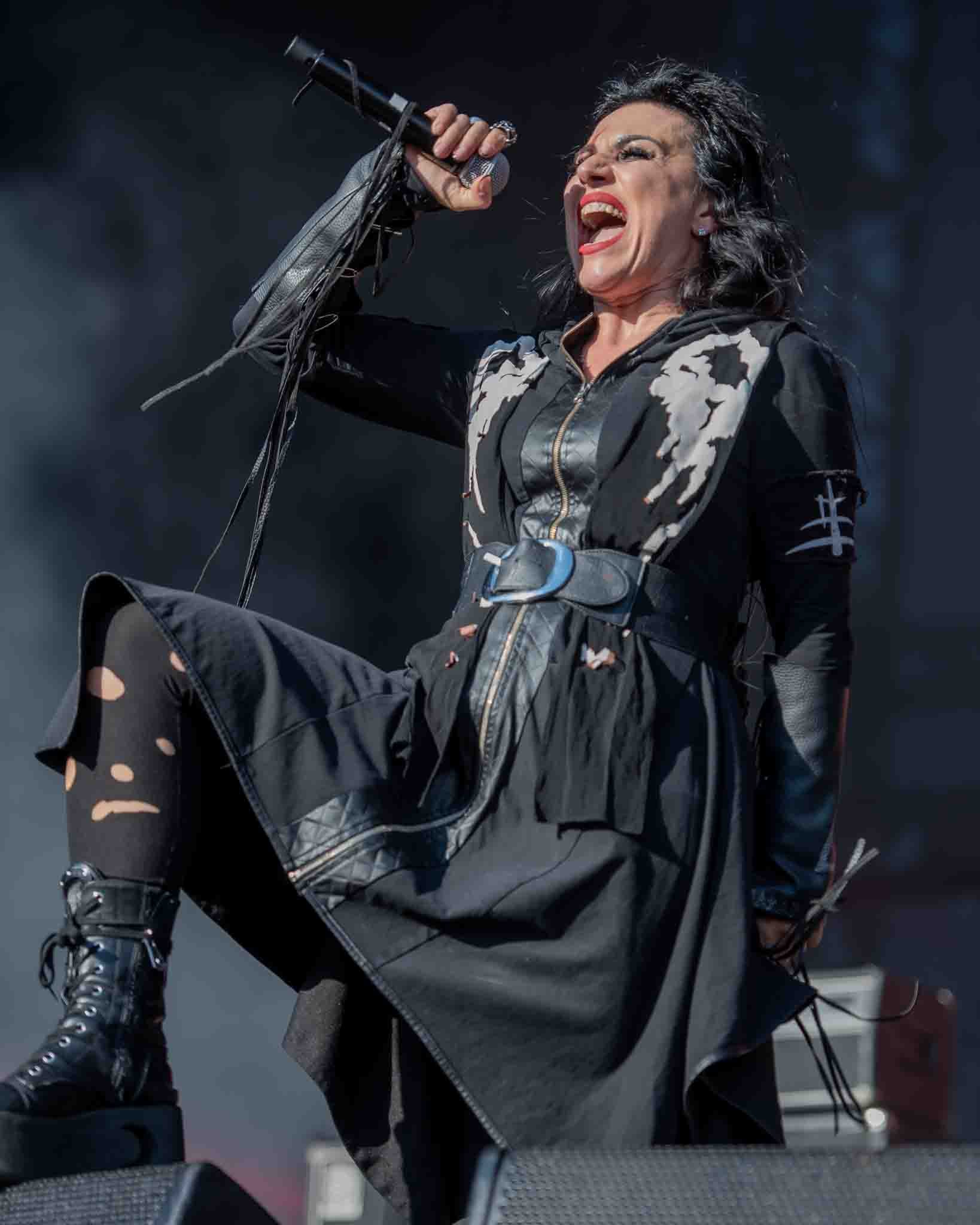 Lacuna Coil no Summer Breeze 2024. Crédito: Leca Suzuki