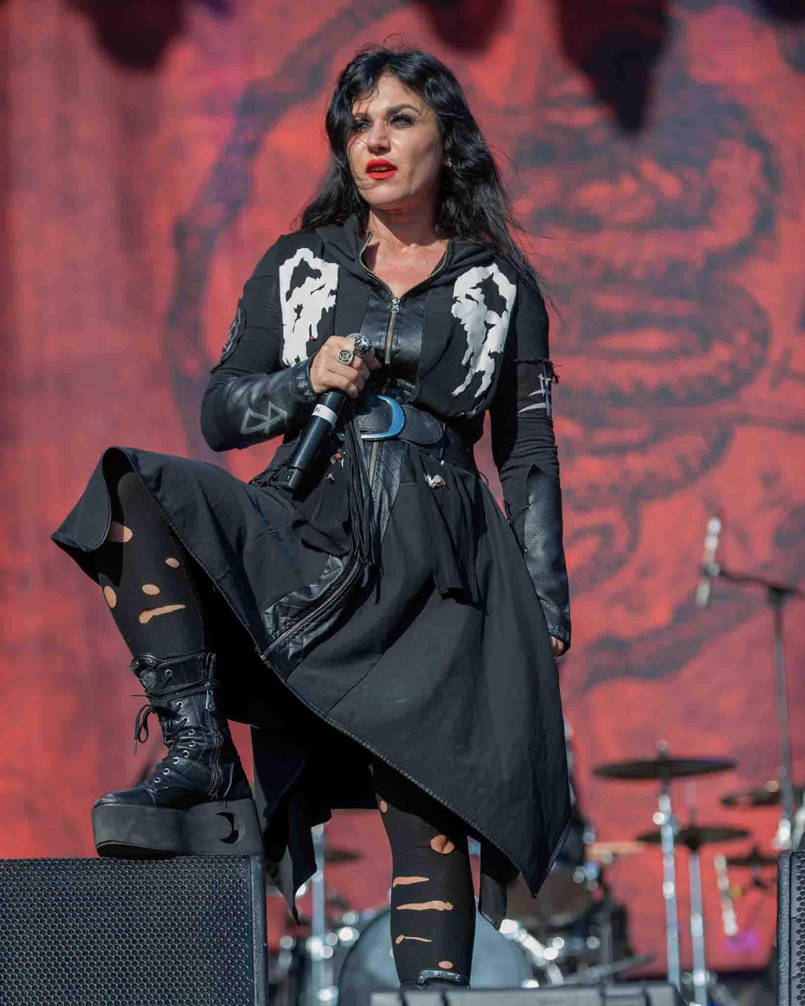 Lacuna Coil no Summer Breeze 2024. Crédito: Leca Suzuki