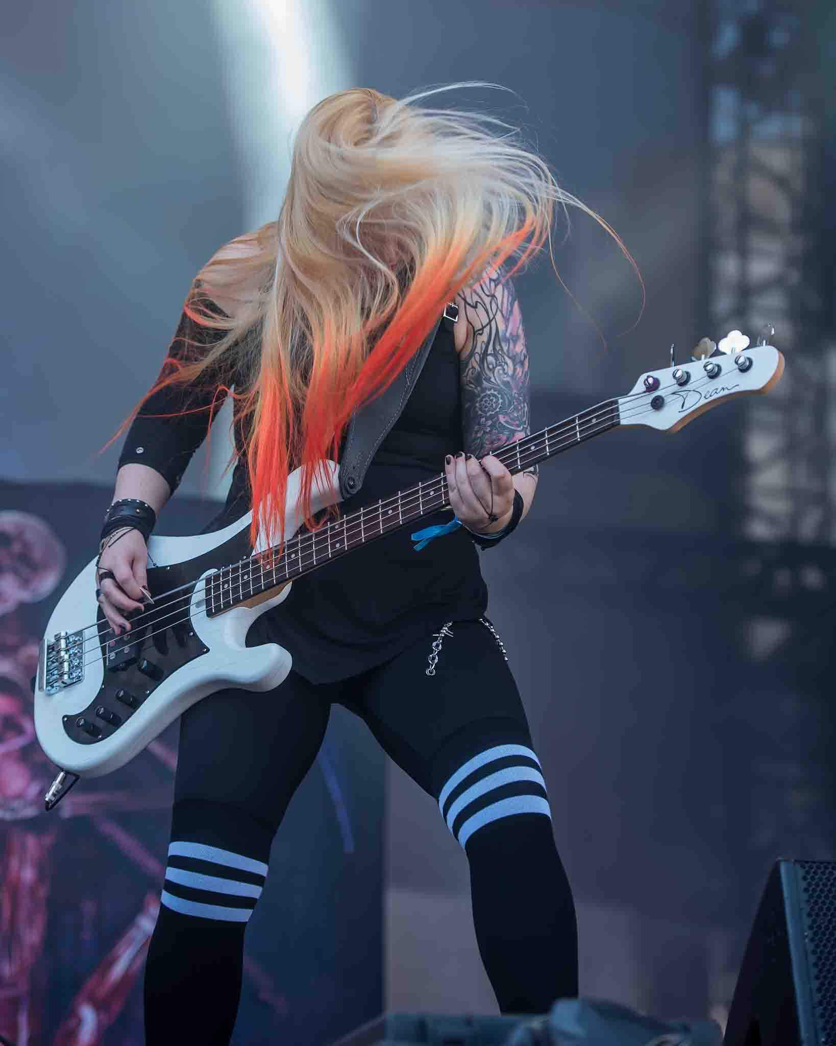 Nervosa no Summer Breeze 2024. Crédito: Leca Suzuki