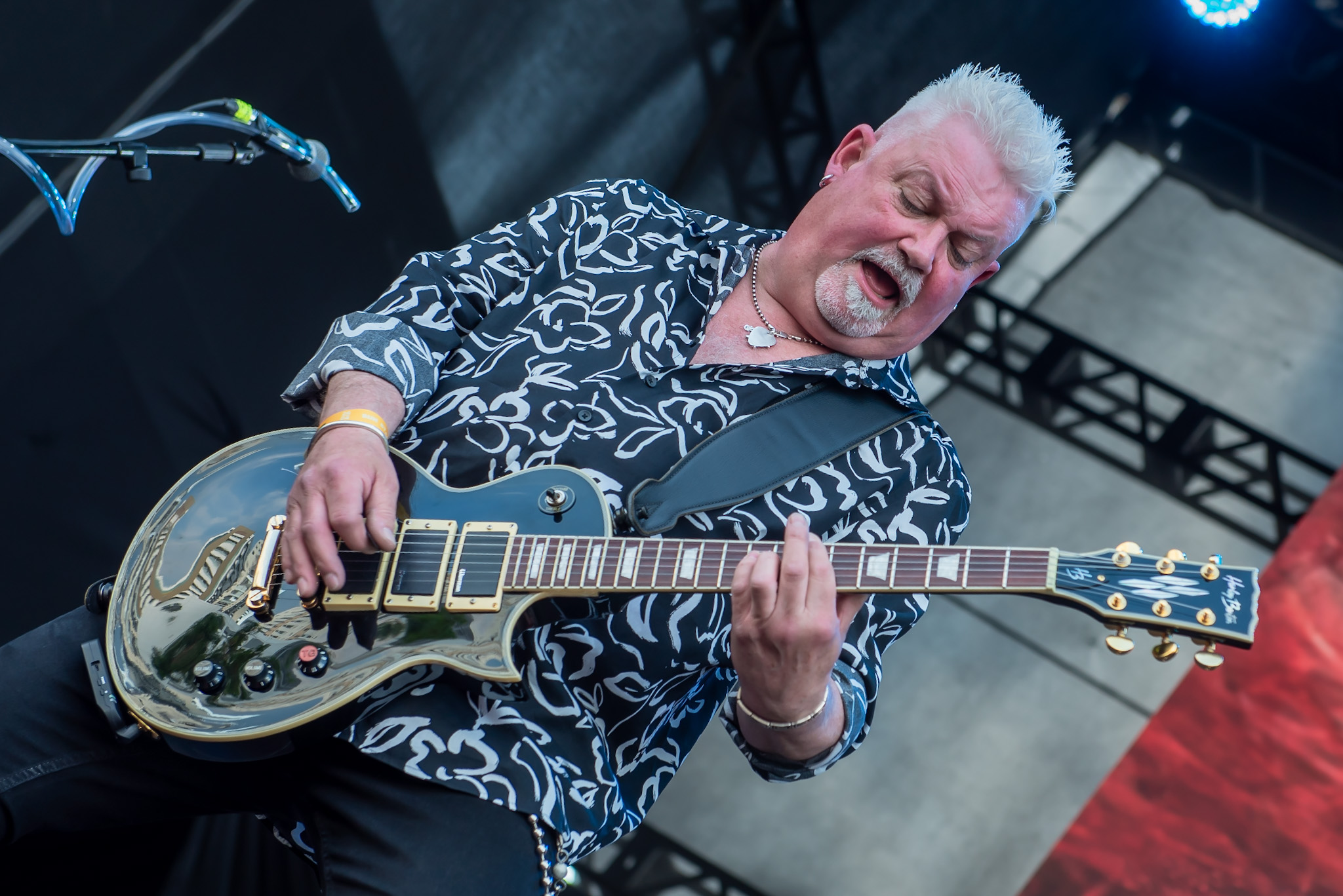 Tygers Of Pan Tang no Summer Breeze 2024. Crédito: Leca Suzuki