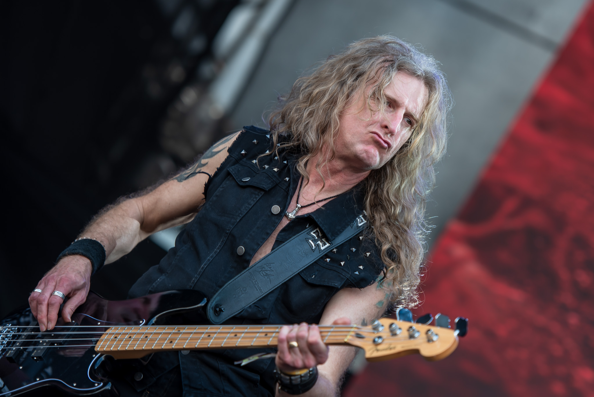 Tygers Of Pan Tang no Summer Breeze 2024. Crédito: Leca Suzuki