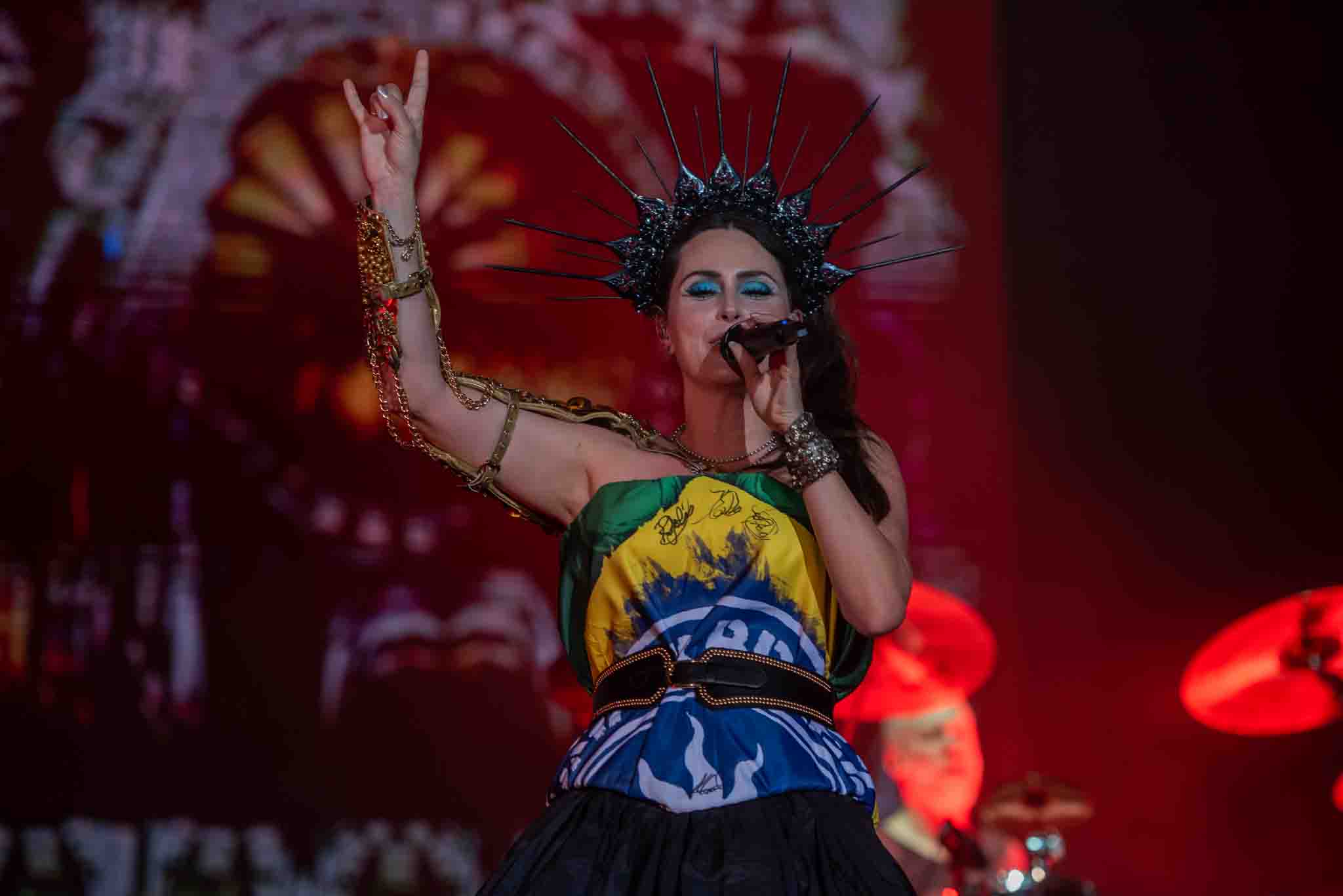 Within Temptation no Summer Breeze 2024. Crédito: Leca Suzuki