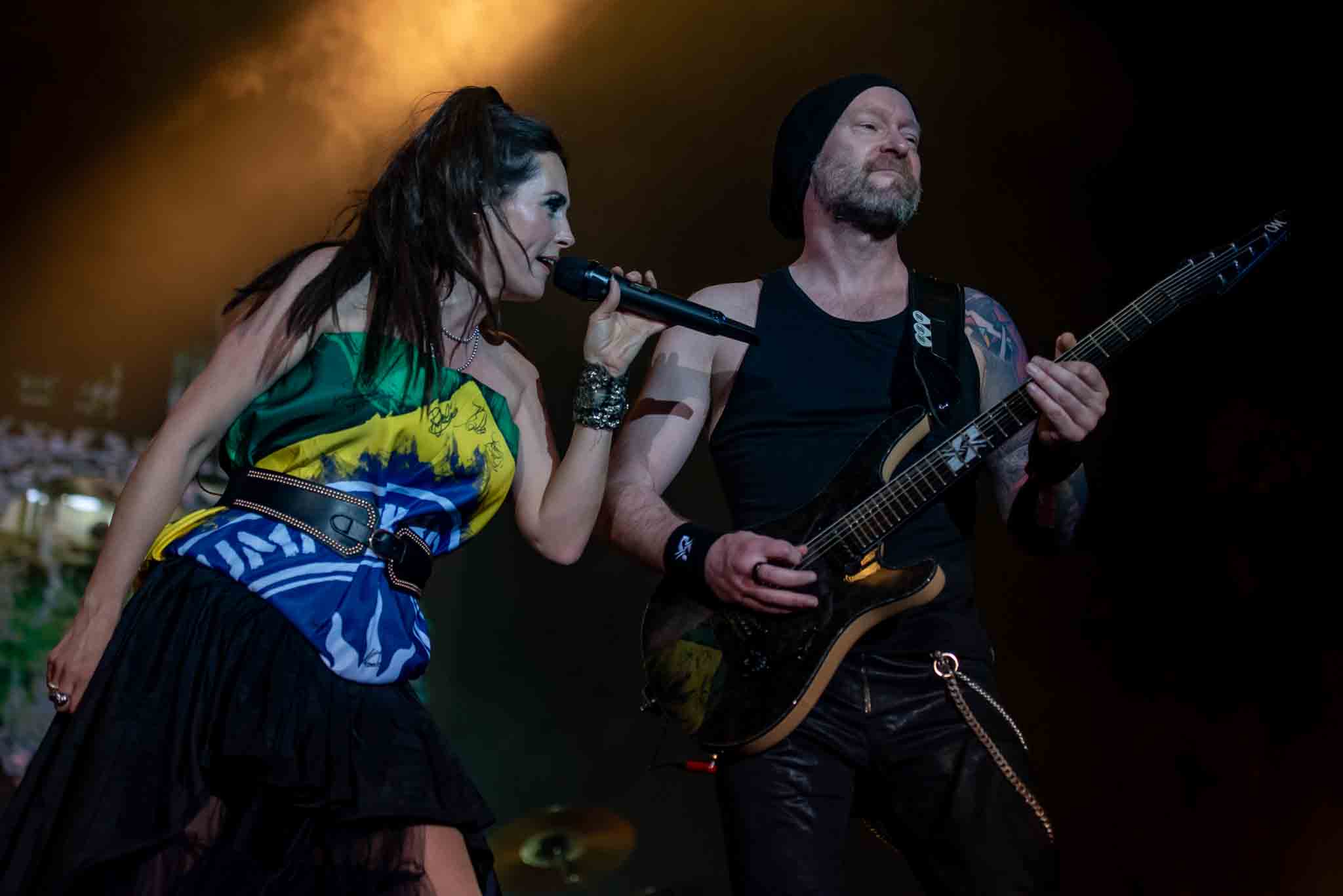 Within Temptation no Summer Breeze 2024. Crédito: Leca Suzuki