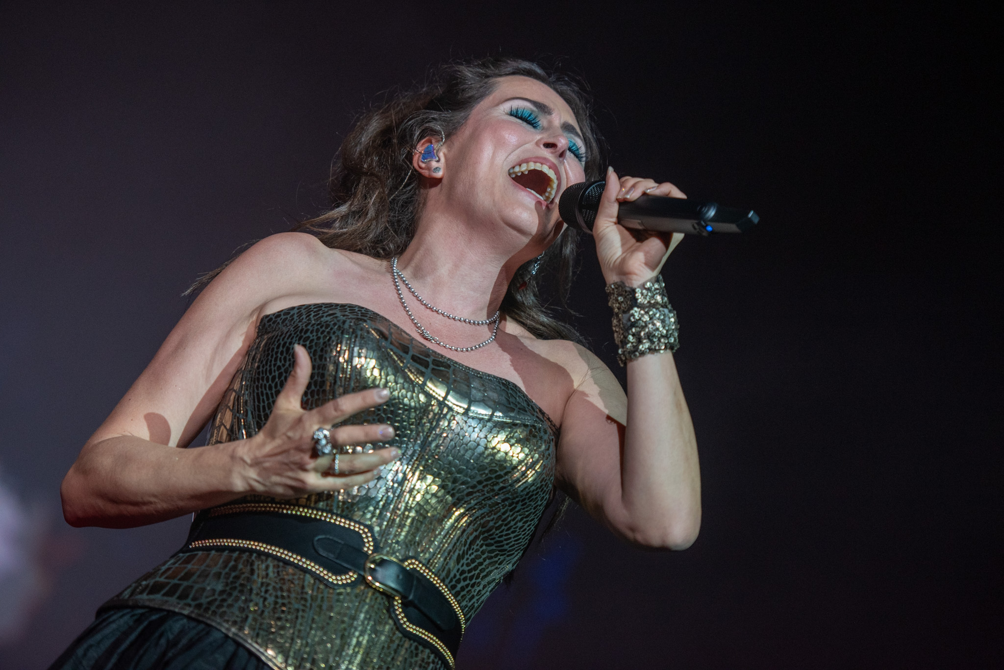 Within Temptation no Summer Breeze 2024. Crédito: Leca Suzuki