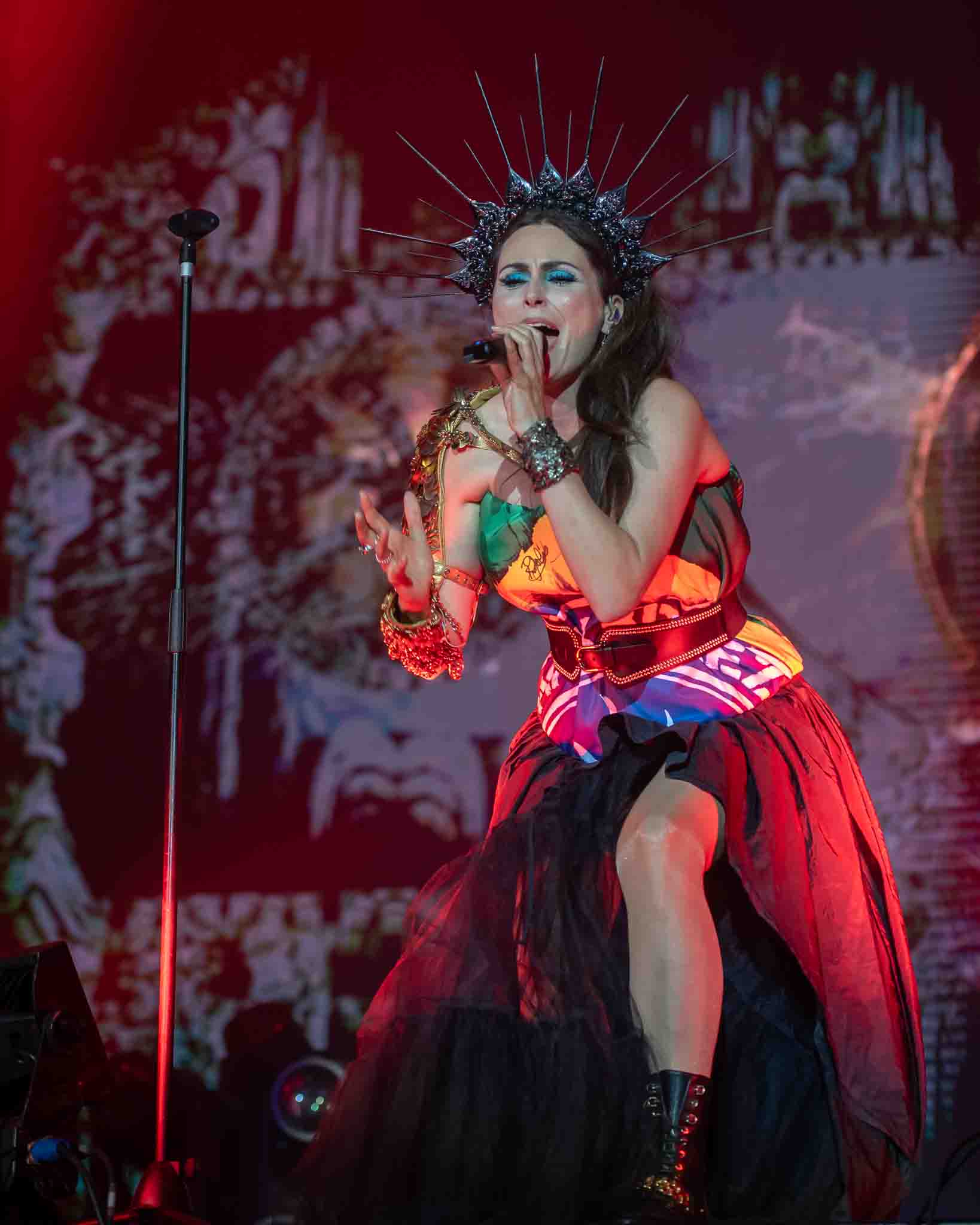Within Temptation no Summer Breeze 2024. Crédito: Leca Suzuki