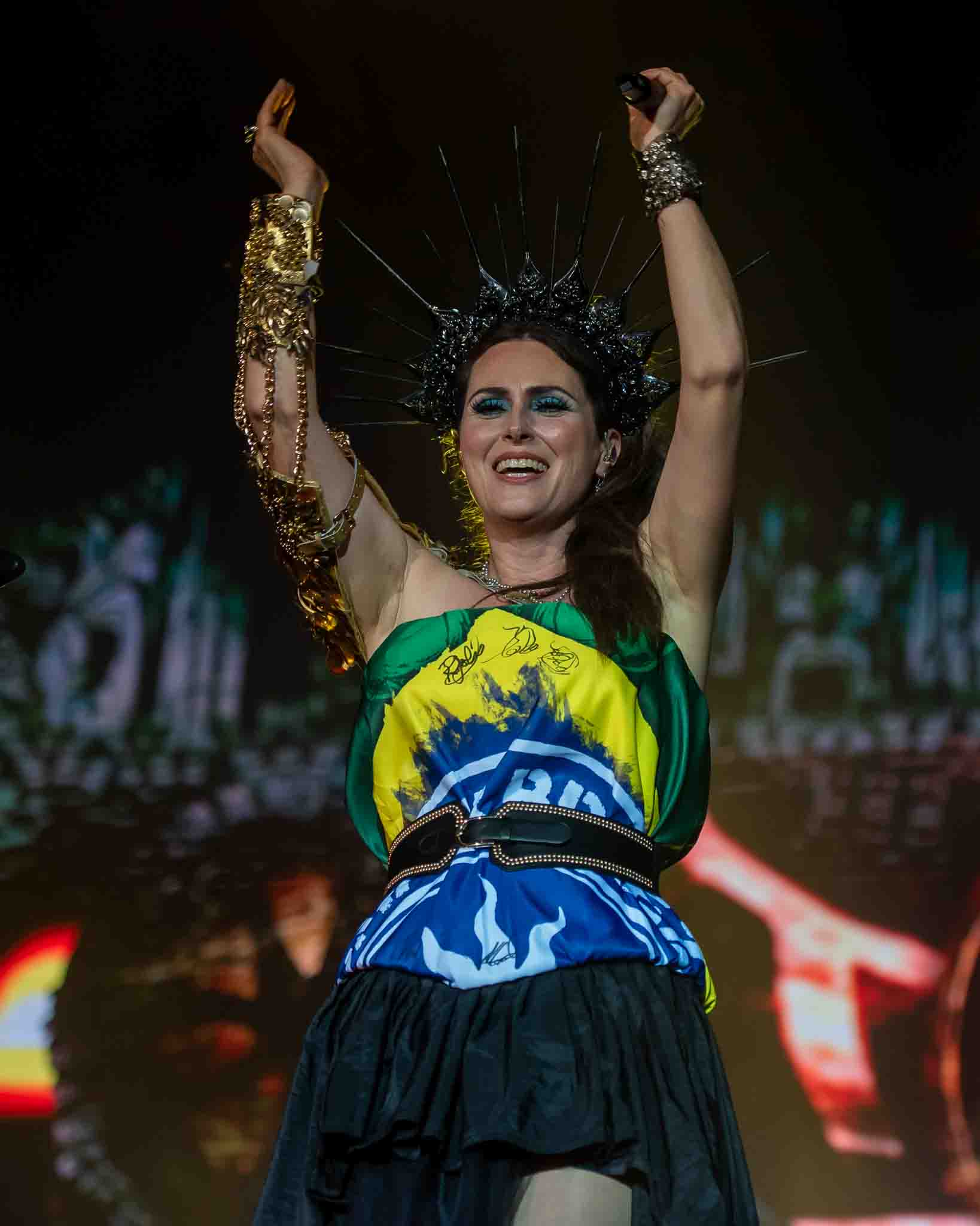Within Temptation no Summer Breeze 2024. Crédito: Leca Suzuki