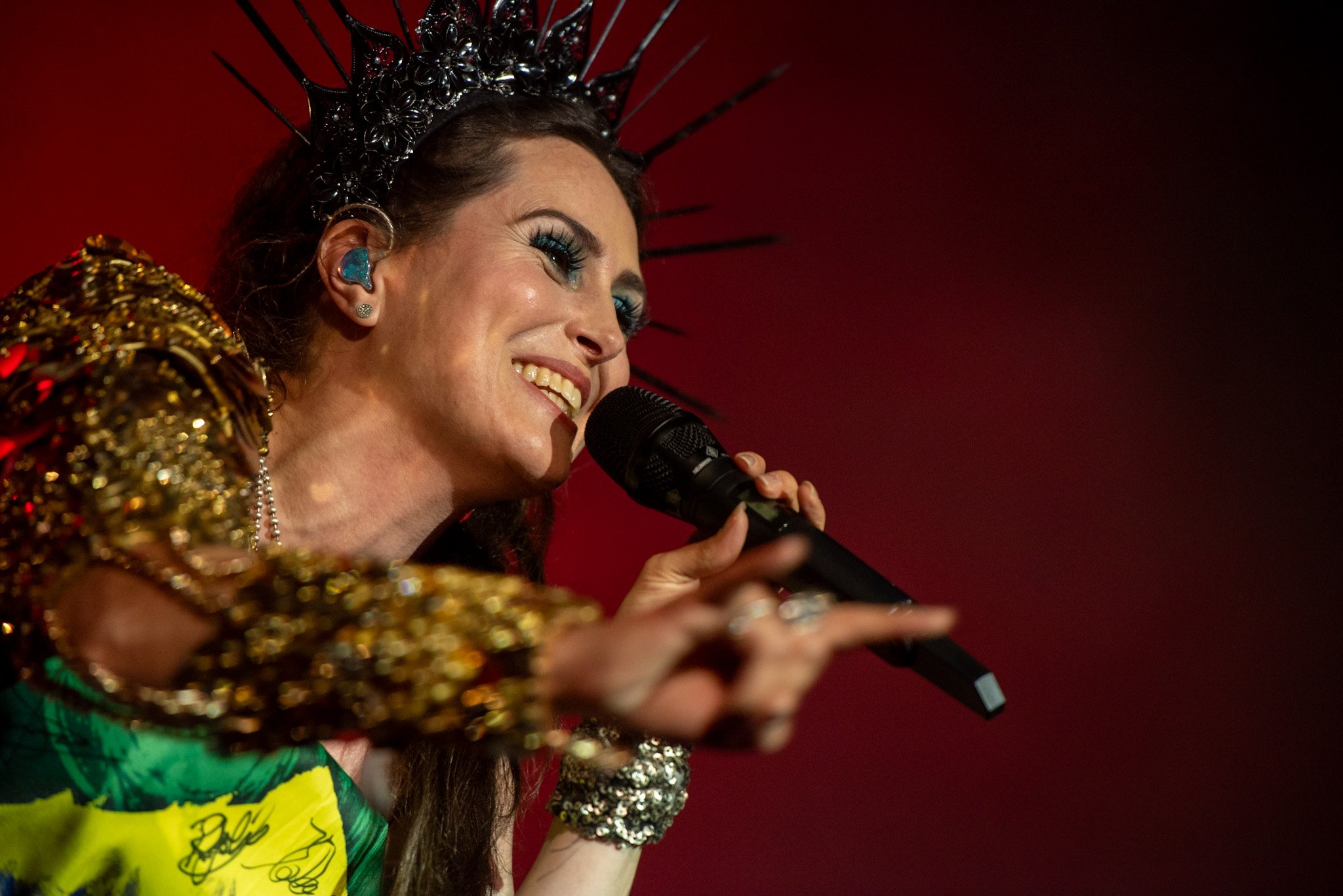 Within Temptation no Summer Breeze 2024. Crédito: Leca Suzuki