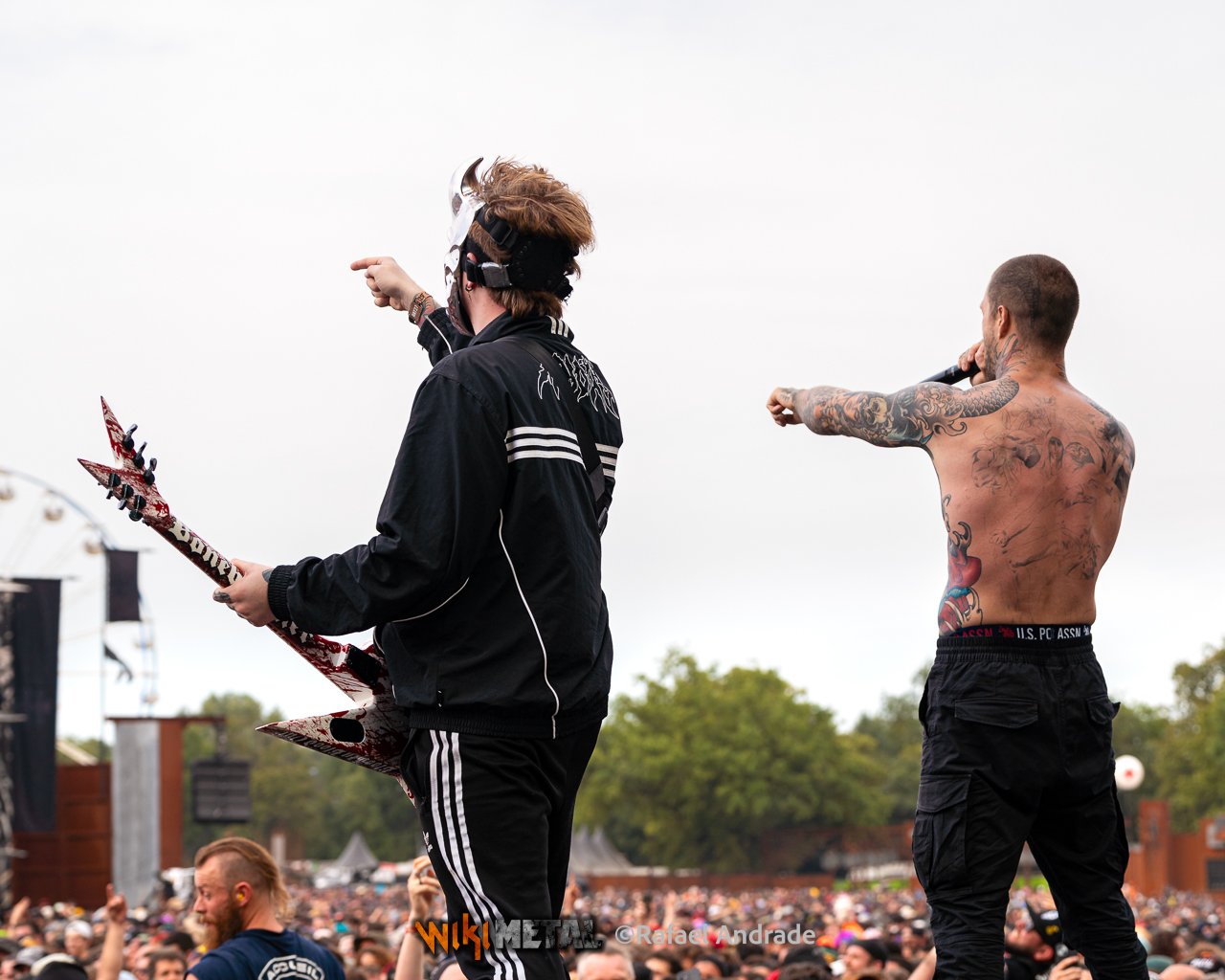 Slaughter to Prevail no Hellfest 2024. Crédito: Rafael Andrade
