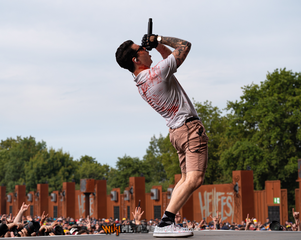 Ice Nine Kills no Hellfest 2024. Crédito: Rafael Andrade