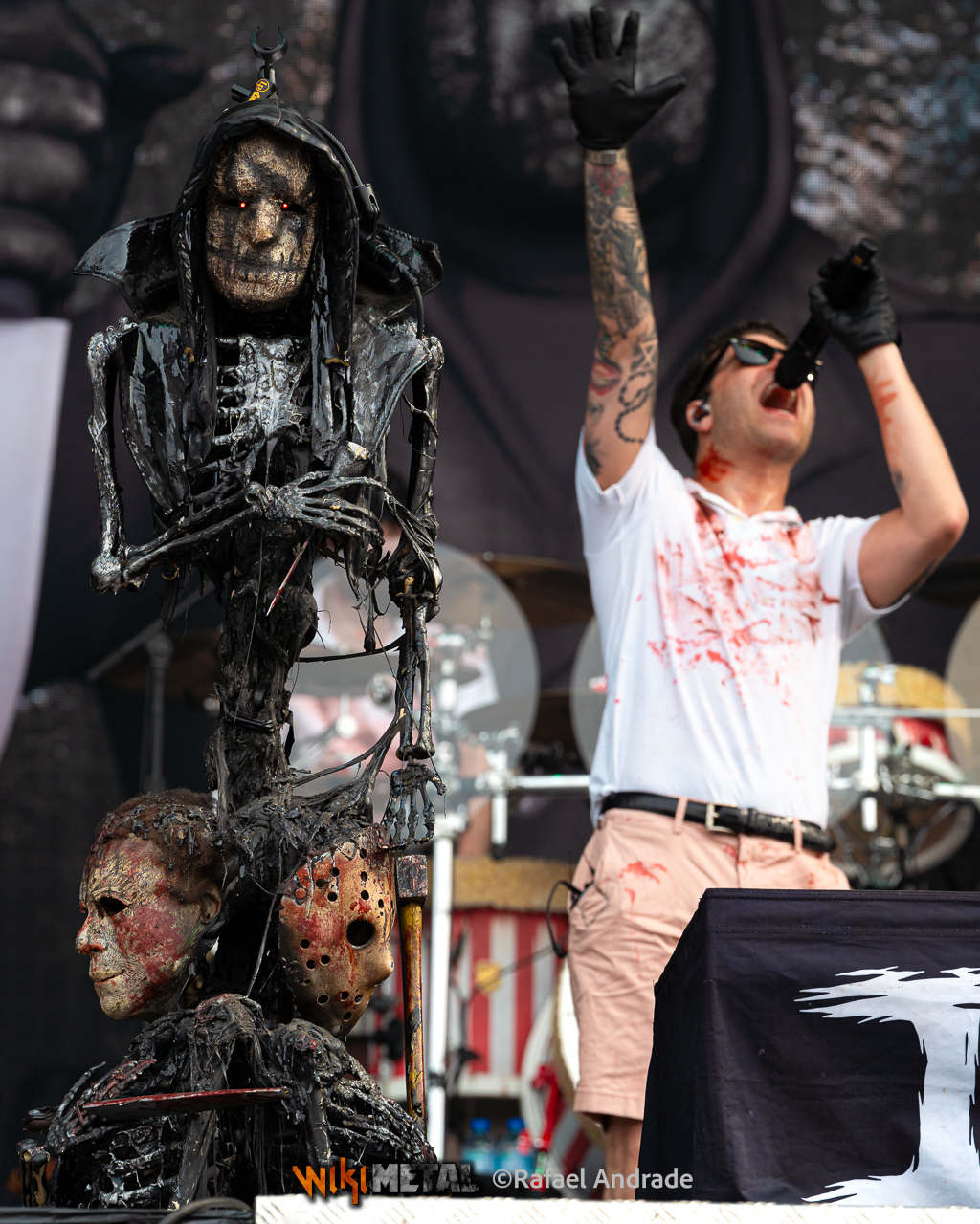 Ice Nine Kills no Hellfest 2024. Crédito: Rafael Andrade
