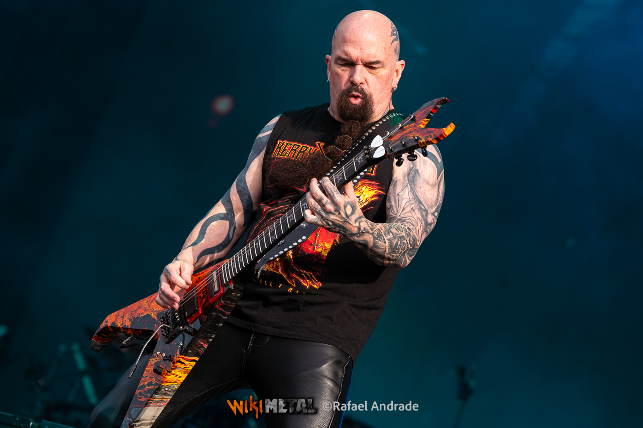 Kerry King no Hellfest 2024. Crédito: Rafael Andrade