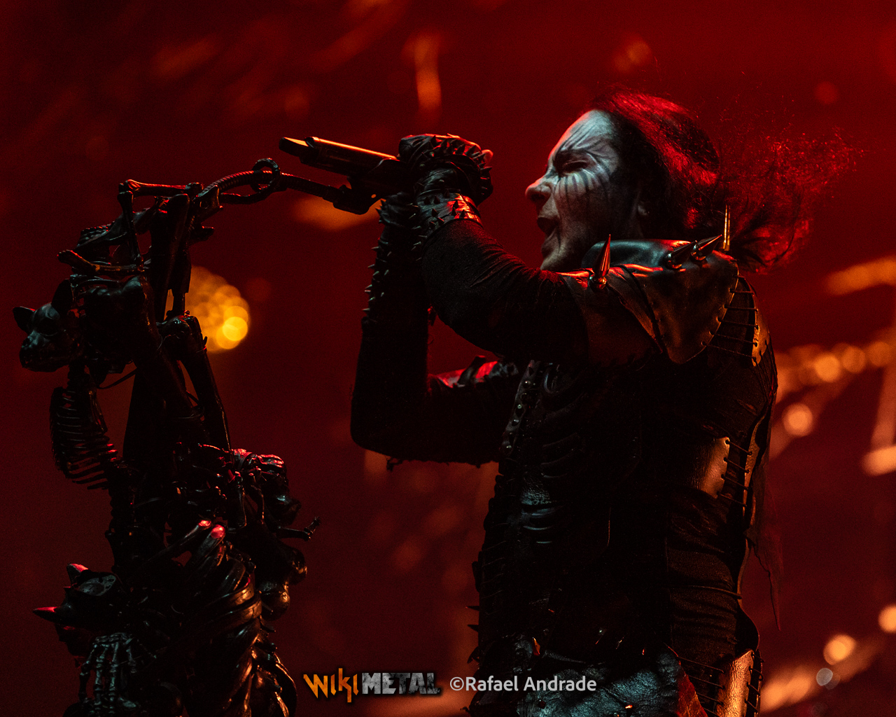 Cradle of Filth no Hellfest 2024. Crédito: Rafael Andrade