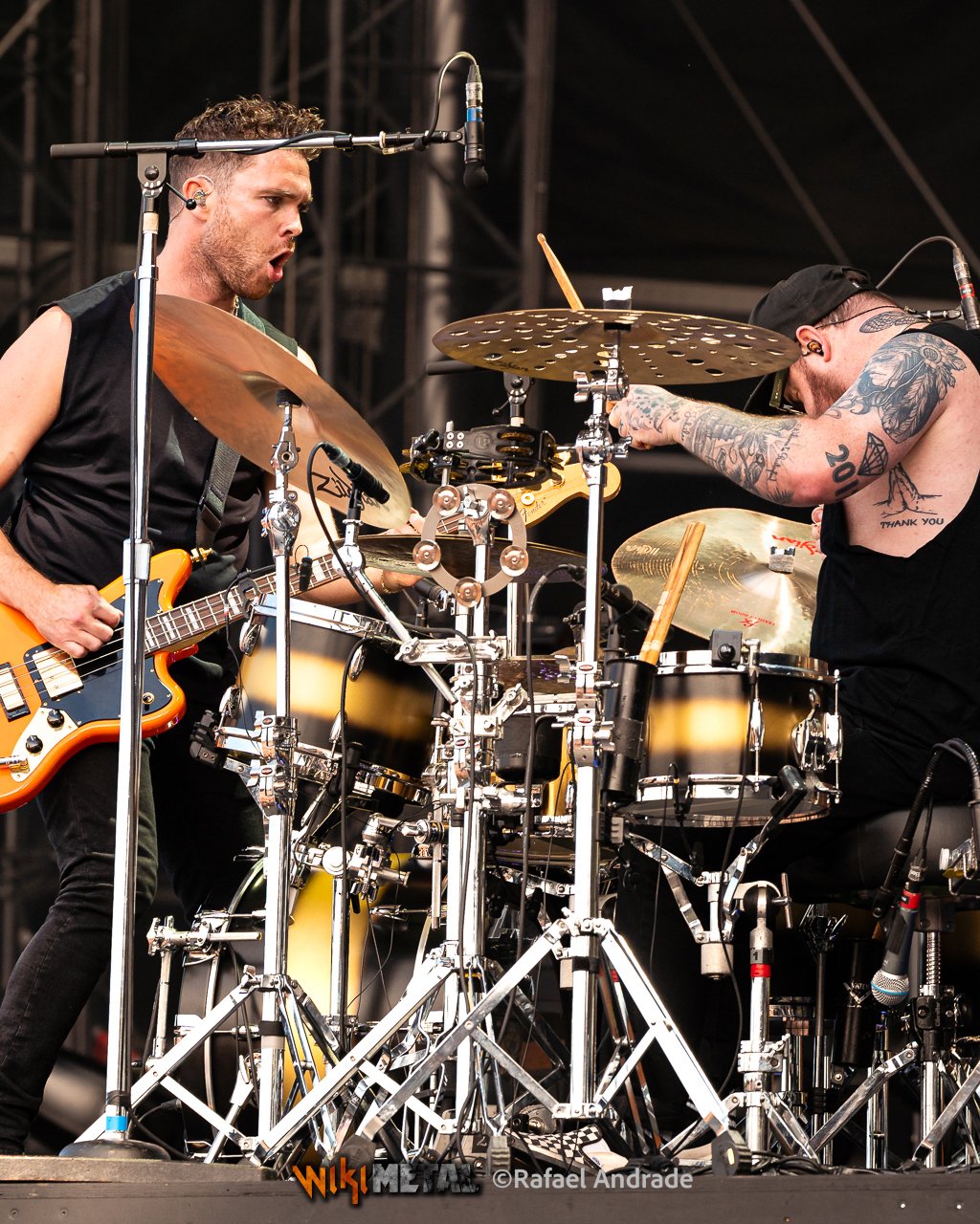 Royal Blood no Hellfest 2024. Crédito: Rafael Andrade