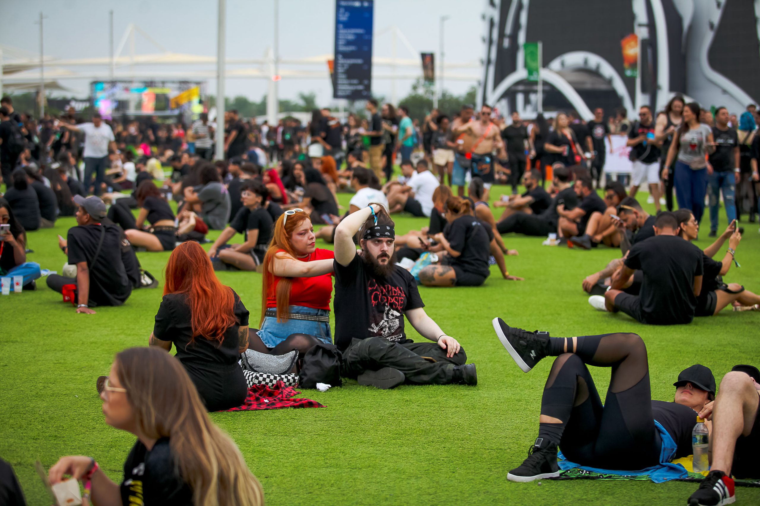 Público no Rock in Rio 2024. Crédito: Jéssica Marinho